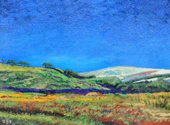 Landschaft in Derbyshire, 1999